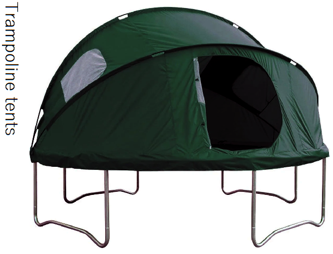 Trampoline tents